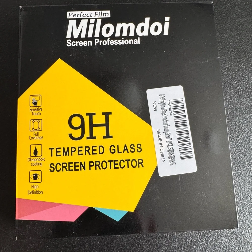 Milomdoi Tempered Glass Screen Protector: GALAXY Z-Fold 7 3-pack